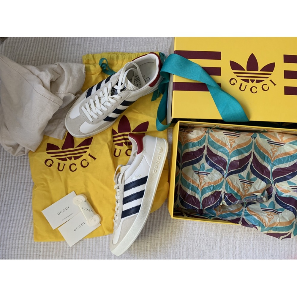 Gucci x Adidas Gazelle sneakers